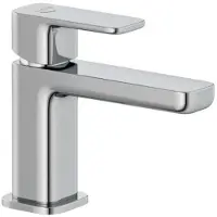 Kludi Renon - Wastafelkraan met afvoerplug Push-Open, EcoPlus, chroom 422670575