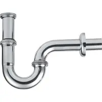 Aqualine Wastafelafvoer 5/4" Ø32mm, chroom