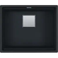 Franke Kubus 2 - Fragraniet spoelbak KNG 110-52, 56x46 cm, mat zwart 125.0670.898