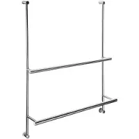 Sapho Douchecabine handdoekhouder 60x73x12,5cm, chroom