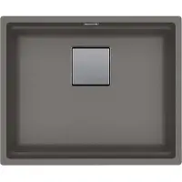 Franke Kubus 2 - Fragraniet spoelbak KNG 110-52, 56x46 cm, steengrijs 125.0641.422