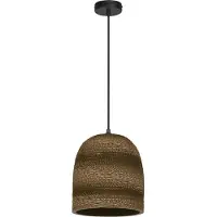 Osram Hanglamp BALL BELL, dimbaar, bruin / roest, Woon-/ Eetkamer, Papier, hanglamp