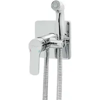Novaservis Metalia 54 - Inbouw bidetkraan, met sproeier en inbouwdeel, chroom 54211,0