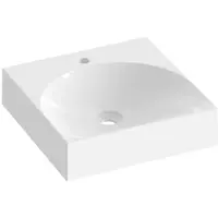 Ravak Lite - Fontein, 45x45 cm, zonder overloop, met kraangat, wit XJX01245002