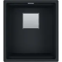 Franke Kubus 2 - Fragraniet spoelbak KNG 110-37, 41x46 cm, mat zwart 125.0670.899