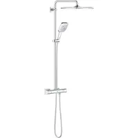 GROHE Rainshower SmartActive Cube - Doucheset met thermostaat 310, 3-jets, chroom 26649000
