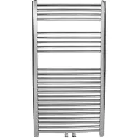 Novaservis - Badkamer radiator recht 45 cm, chroom 450/1200/RS,0