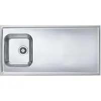 Alveus Classic Pro - Spoelbak, 120x60 cm, rvs 1130473