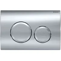 Geberit Delta20 - Bedieningsplaat, glanzend chroom 115.127.21.1