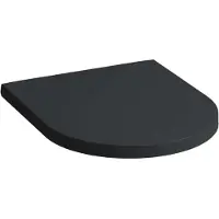 Laufen Kartell - Toiletzitting, SoftClose, mat zwart H8913337160001