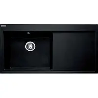 Franke Mythos - MTG 611/2 graniet spoelbak, 100x52 cm, onyx 114.0250.541