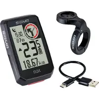 Sigma Metersteun - - Rox 2.0 - Zwart - Unisex - Racefiets