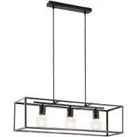 LINDBY Hanglampe , Emily, dimbare, Zwart, Keuken, Metaal, Modern
