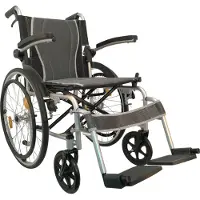 Antar Ultralichte opvouwbare aluminium rolstoel