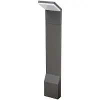 LUCANDE LED tuinpadverlichting - tuinlamp NEVIO, zwart, Aluminium, Modern, LED buitenlamp