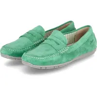 Sioux CARMONA-700 - Volwassenen Instappers - Kleur: Groen - Maat: 37.5