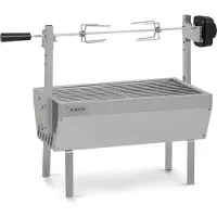 Klarstein Sauenland Mini braadgrill draaispit 4W max. 12kg edelstaal