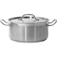 YATO GARNEK NISKI Z POKRYWKĄ SS 28x13 8L