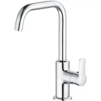 Kludi Pure&Easy - Wastafelkraan met draaibare uitloop, chroom 370240565