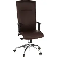 Hjh OFFICE MURANO 20 - Luxe directiestoel Donkerbruin