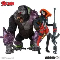 Mcfarlane Toys Goud Spawn Actie Pakket Van 2 Figuren: She & Cygor (label) 18 Cm