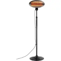 Bartscher 825.207 elektrische staande terrasverwarmer, 2000W