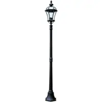 Elstead Lighting LED Tuin Pilaar Ledbury | 1X E27 Max 60W | IP44 (Outdoor) | Black