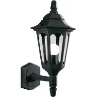Elstead Lighting LED Wand Buitenlamp Parish Mini | 1X E27 Max 60W | IP44 | Dimbaar | Black