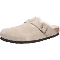 Birkenstock Muiltjes 'Boston' taupe