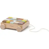 Kids Concept Takelwagen m. Stapelblokken - Neo - Multi - - OneSize - Takelwagen