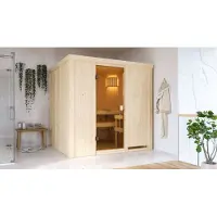 Karibu | Tromsö Sauna | Kachel 9 kW Geïntegreerde Bediening