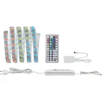 Paulmann Function MaxLED RGB Basisset, 1,5 meter, 20W, 230/24V, 36VA, zilver, kunststof
