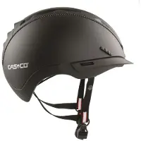 Casco Roadster Zwart e bike helm + carbonic vizier (keus uit 2) - Gratis montage!