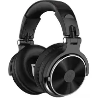 OneOdio Pro-10 Over Ear koptelefoon Kabel Stereo Zwart, Rood High-Resolution Audio Vouwbaar, Zwenkbare oorschelpen DJ