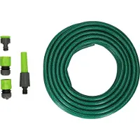 Kinzo Tuinslang - 15 Meter - Incl. Sproeier en Koppelstukken