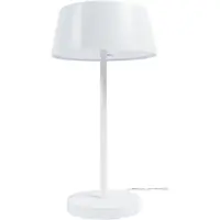 LINDBY Tafellampe , Milica, dimbare, Wit, Woonkamer, Metaal, Scandinavisch