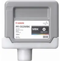 Canon PFI-302MBK inktcartridge mat zwart (origineel)