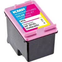 KMP CH564EE Compatibel HP 301XL Inktcartridge Cyan, Magenta, Geel