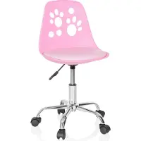 Hjh OFFICE FANCY I - Kinder bureaustoel Roze