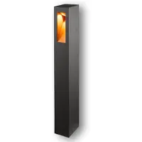 LUCANDE Buitenverlichting , JENKE, Zwart, Terras, Metaal, Modern