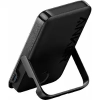 Anker 322 MagGo Power Bank 5000mAh 7.5W with holder Zwart