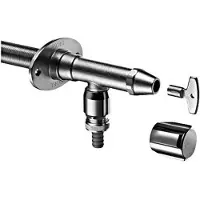 Schell polar ii vorstvrije buitenkraan 1/2" 15mm.met beluchter chroom