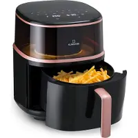 Klarstein Air Bloom heteluchtfriteuse met stoomfunctie 1500W 7,5 liter 16 programma's