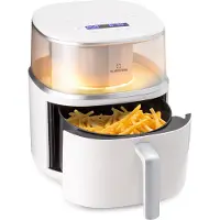 Klarstein Air Bloom heteluchtfriteuse met stoomfunctie 1500W 7,5 liter 16 programma's