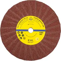 Klingspor 73994 FSR 618 Schuurmopper, 165 x 14 mm korrel 120 1 rij 2 lamellen per pakket Diameter 165 mm 10 stuk(s)