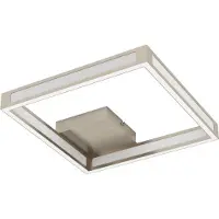 Eglo Altaflor, 4 lampen, LED, 3000 K, 1520 lm, IP20, satijnstalen afwerking, wit