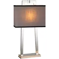 Elstead Lighting LED Tafellamp Magro | 1X E27 Max 60W | Polished Nickel