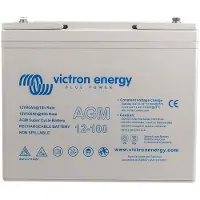 Victron Energy Super Cycle 12v/100ah M6 Agm Battery Transparant