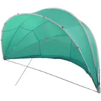vidaXL Zwembadkoepel 500 x 500 x 236 cm 185T polyester met PU-coating