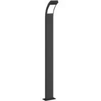 LUCANDE Buitenverlichting , Juvia, Zwart, Balkon, Aluminium, Modern